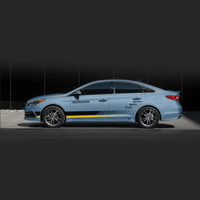 Автостайлинг TAIYAO Спортивная Автомобильная наклейка для Hyundai Sonata Mark Levinson