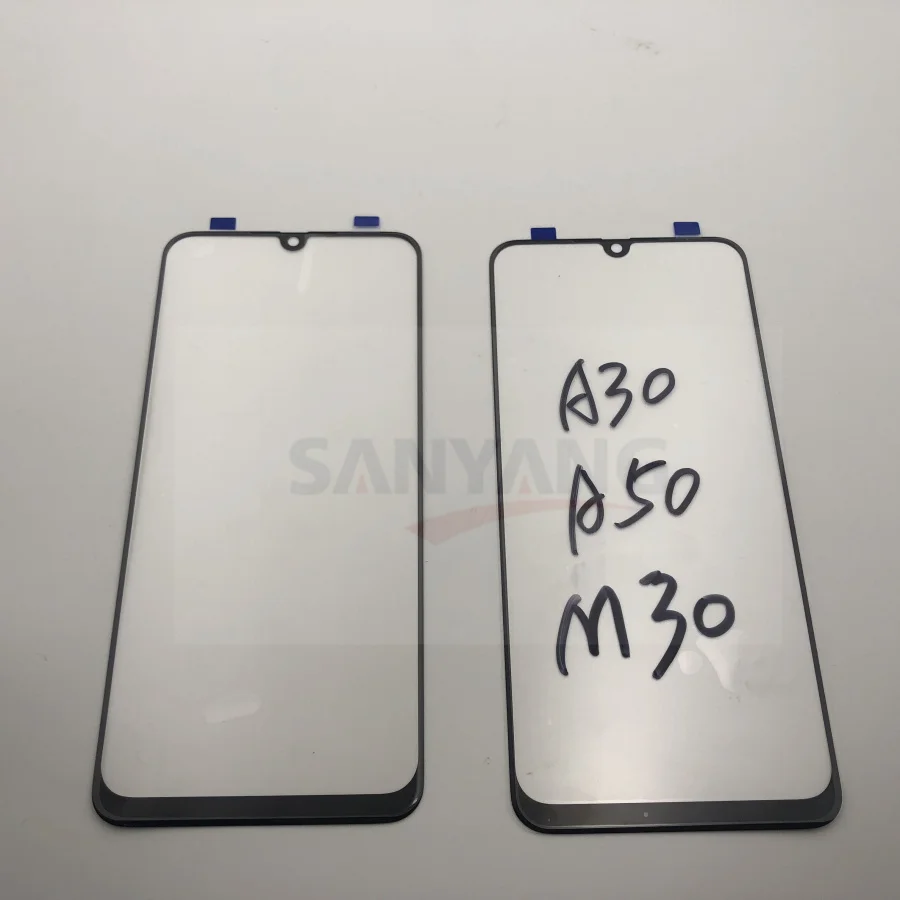 Для Samsung Galaxy A30 A50 A305F SM A505F LCD Сенсорная панель экран Переднее стекло Внешний