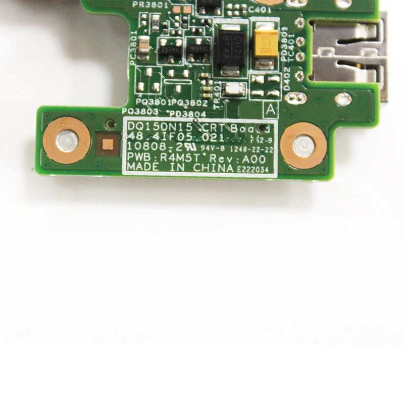 DC разъем питания плата для Dell Inspiron 15R N5110 с VGA USB2.0 DQ15DN15 48.4IF05.021 48.4IF05.011 100%