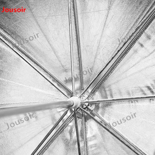 2pcs Godox 43&quot 108cm Reflector Umbrella Photo Studio Flash Light Grained Black Silver CD50 | Электроника