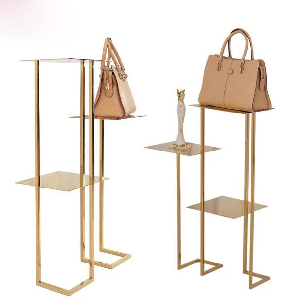 Обувь для сумок из нержавеющей стали декоративная одежда стеллажи хранения