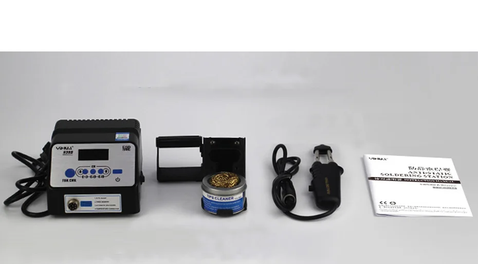 938D SMD паяльный Пинцет ремонтная паяльная станция электронагревательные плоскогубцы Пинцет для постоянного нагрева паяльная станция