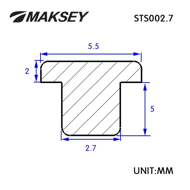 MAKSEY, силиконовая резиновая мужская шапка, Т-образная пробка, 2,5 мм, 3 мм, 3,5 мм, 4 мм, 4,5 м, пластиковая круглая пробирка