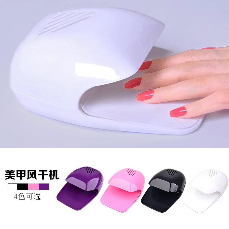 

Nail Dryer Portable electric fan Cable Prime Gift Home Use Gel Nail Polish Dryer Mini color random qiuck dry