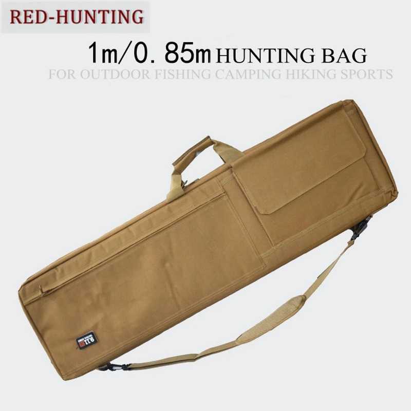 Black Khaki 85CM 100CM Tactical Army Hunting AEG Rifle Gun Shot Rifle Case Hand Bag Backpack