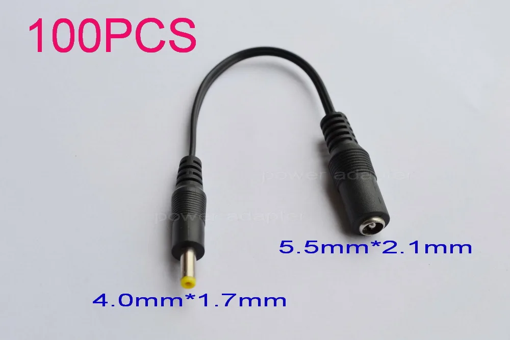 100 шт. высококачественный полностью медный новый кабель питания постоянного тока