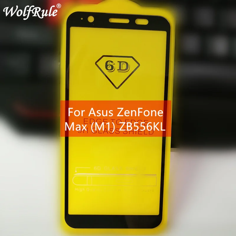 ZB556KL полное клеевое закаленное стекло Asus Zenfone Max M1 защита экрана 9H покрытие пленка