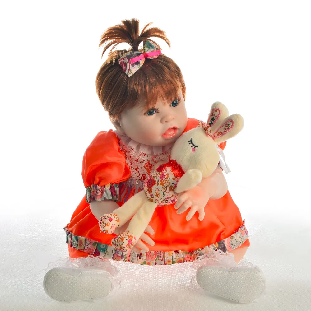 Кукла Reborn Baby силиконовая Реалистичная коричневая ручная работа|Куклы| |