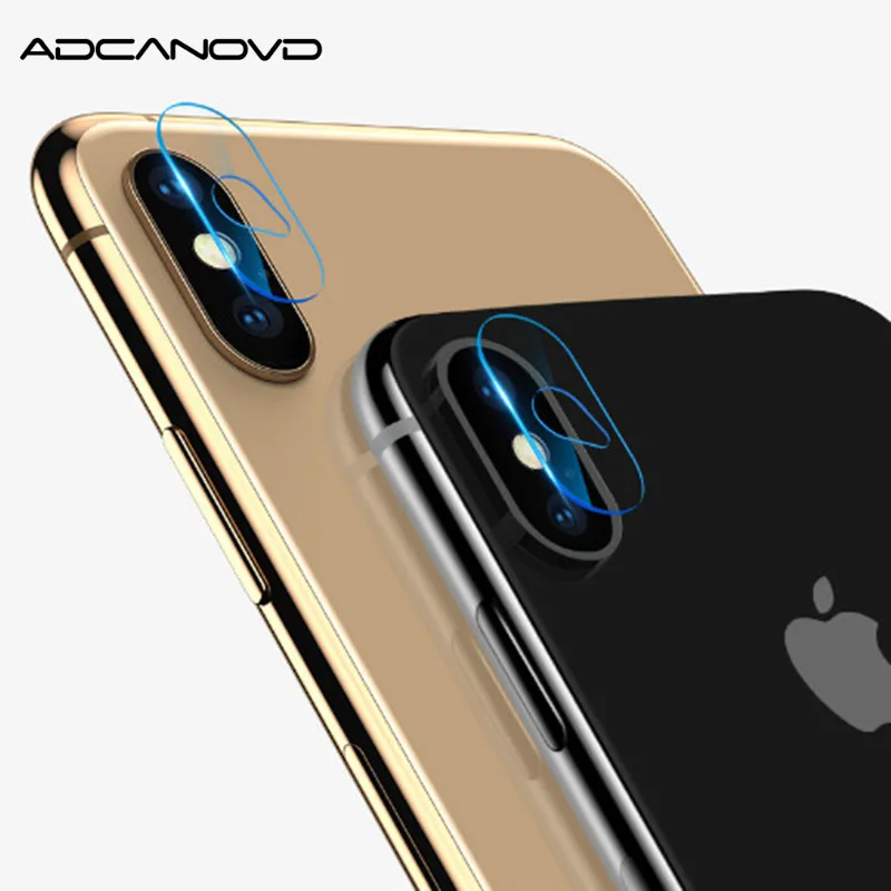 2 шт./лот прозрачные линзы для задней камеры закаленное стекло iPhone XS Max X XR 8 7 6 6S Plus