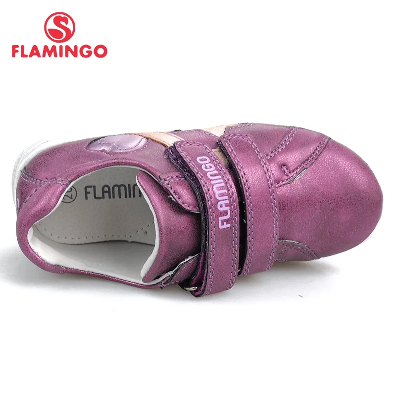 Весенние ортопедические кожаные стельки FLAMINGO детская повседневная обувь