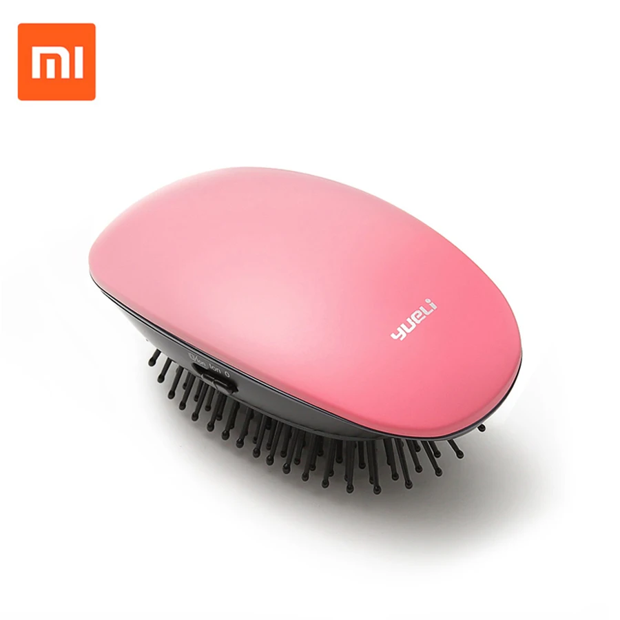 Портативная расческа для массажа волос Xiaomi Yueli щетка с отрицательными ионами
