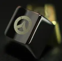 Game Matel-Silver 1 шт. R4 с высокой подсветкой ESC Keycaps ABS keycap для механических клавиатуры игра металлический Keycap для Overwatch игра механическая клавиатура - Цвет: Game Matel-Silver