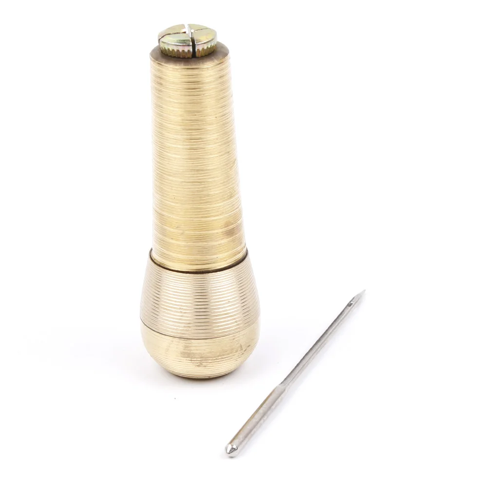 

Portable Leather Craft Shoes Tent Sewing Awl Hand Stitcher Taper Needle Kit