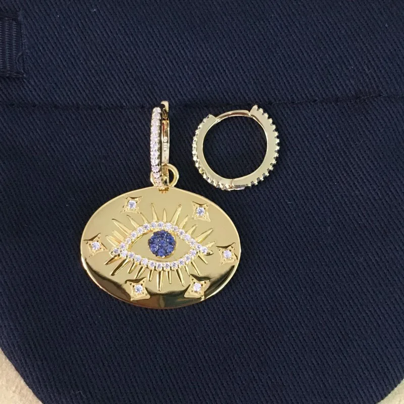 Женские серьги из серебра 925 пробы с фианитом|Серьги-подвески| |