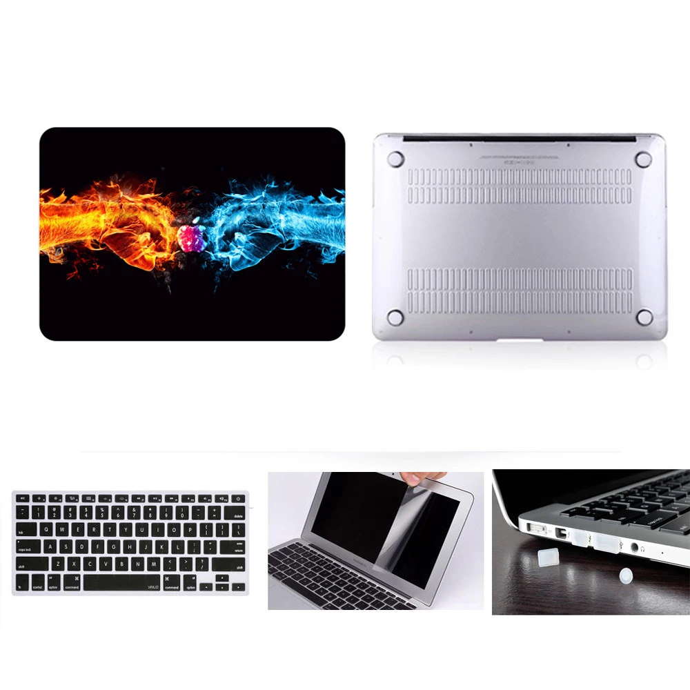 Новый чехол для ноутбука Apple Macbook Air 11 6 13 3 Pro Retina 12 15 дюймов с сенсорной панелью +