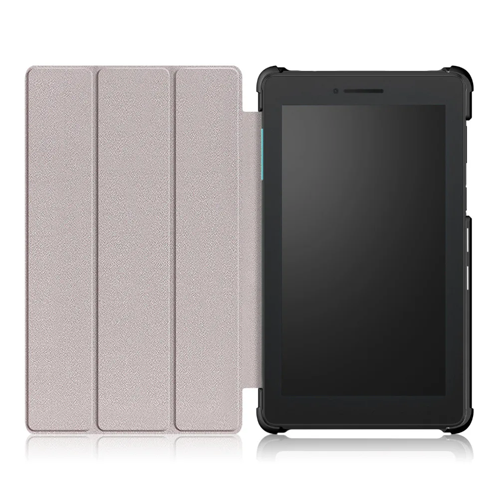 Брендовый Тонкий Магнитный чехол gligle для Lenovo Tab E7 TB 7104F + стилус пленка