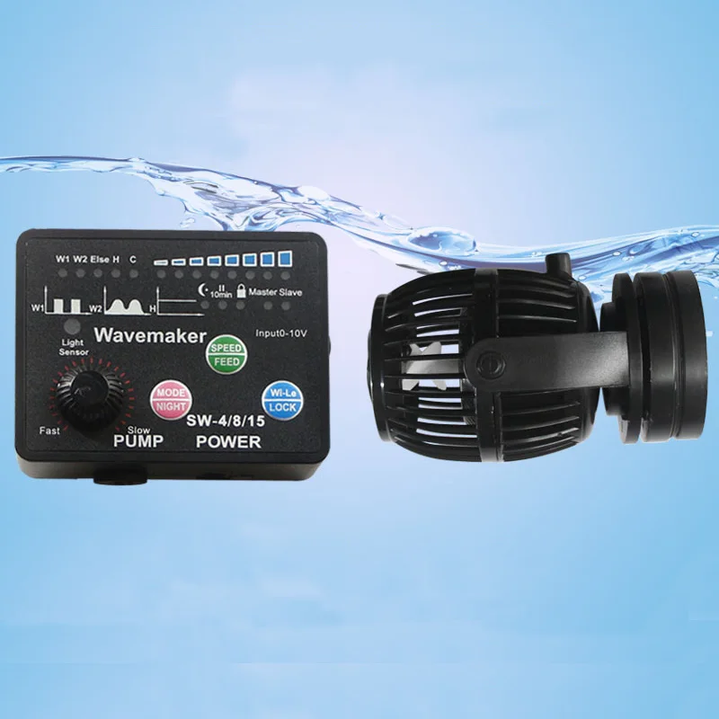Jebao SW серии Wavemaker с умным контроллером крыльчатки насос для рифов морских рыб водоёмы RW Новая версия обновления# SW2 SW4 SW8 SW15
