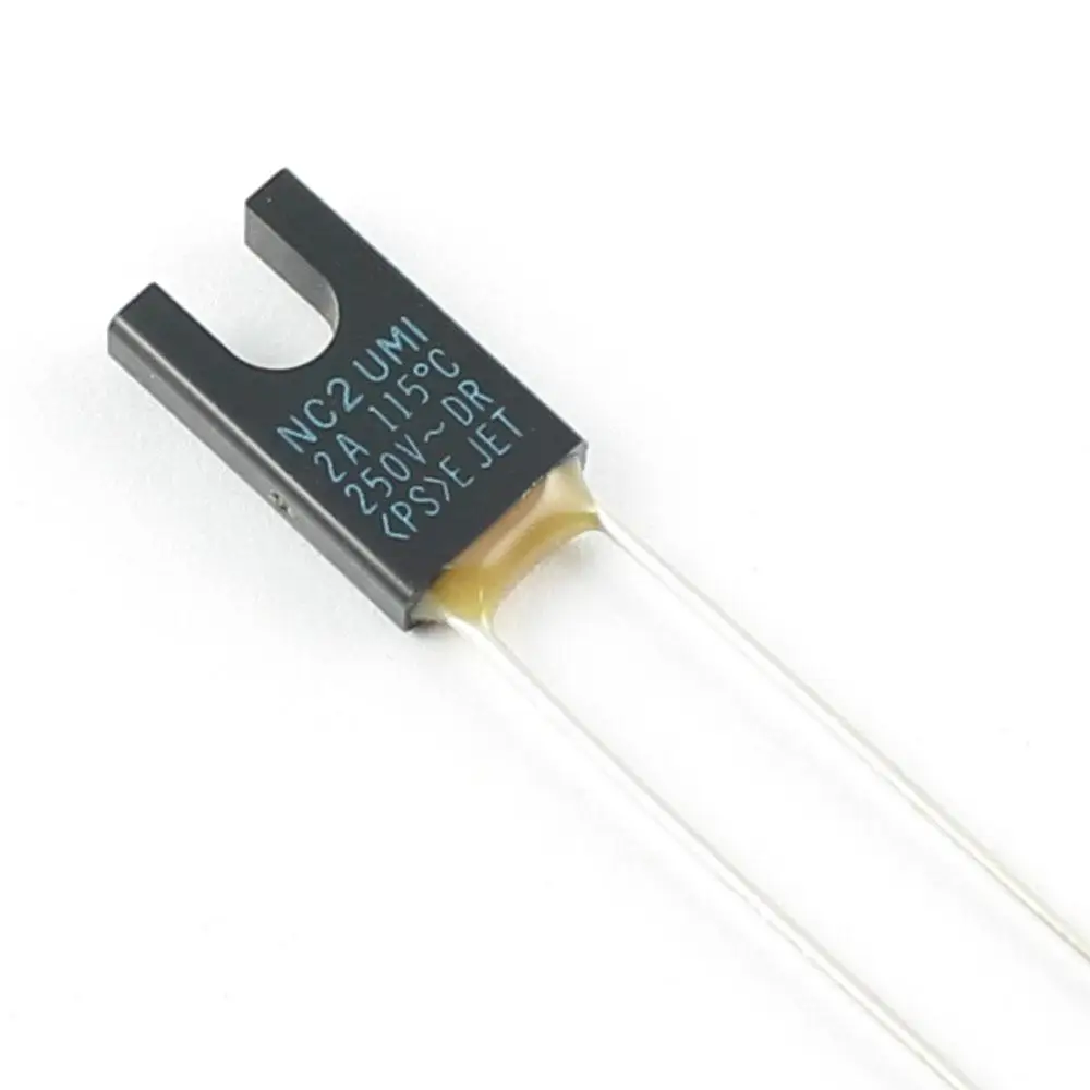 10 шт. ELCUT UMI NC2 Microtemp Термопредохранитель TF выключение 115 градусов 2A 250V|microtemp thermal