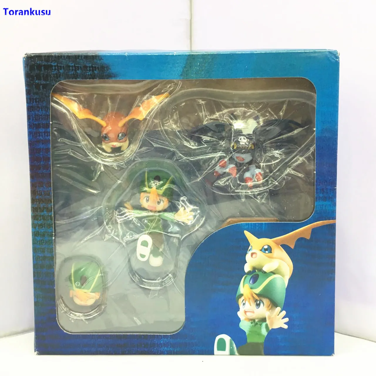 figure in boxed Digimon Adventure Digital Takaishi Takeru Patamon Pico Devimon мультфильм игрушки ПВХ фигурка модель Juguetes Кукла подарок игрушки - Цвет: figure in boxed
