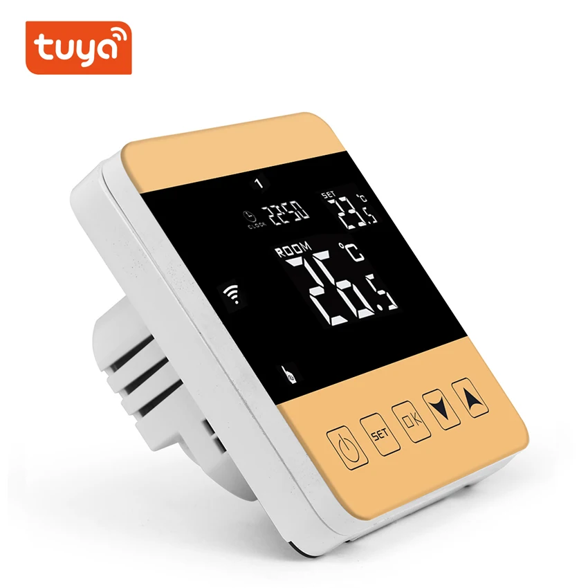 Термостат с Wi Fi и пультом дистанционного управления цифровой сенсорный ЖК