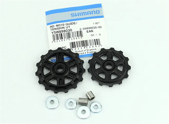 Фирменная новинка SHIMANO DA/UT/105/XT/XTR 9 S/10 S/11 S mountain/дорожный велосипед Полный спектр сзади Ремонт Запчасти направляющее колесо