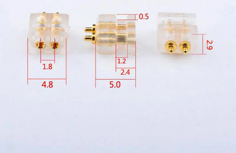 10 шт./лот 0 78 мм гнездовой контакт для DIY W4R UE UM QDC аксессуары наушников