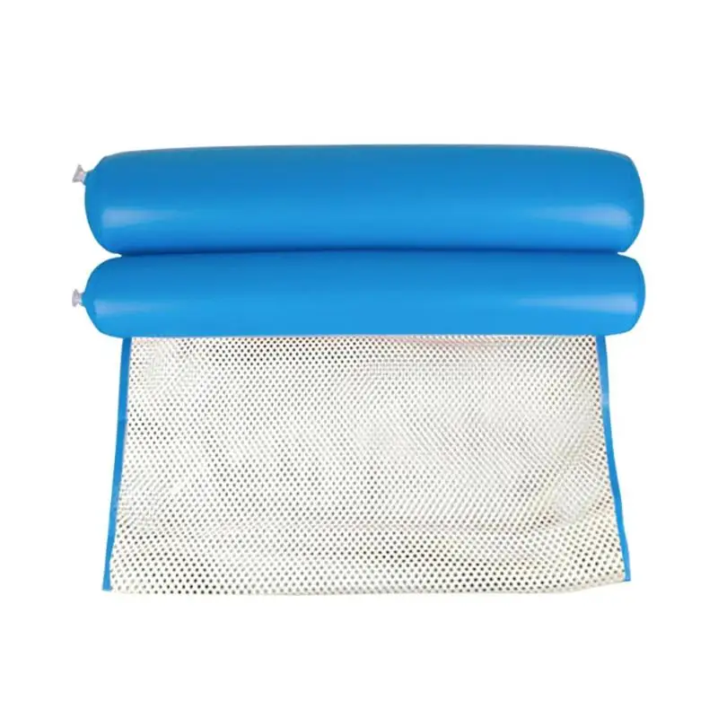 2 Складной летний гамак для воды бассейн надувной коврик игрушки плоты плавающая кровать для детей и взрослых плавательный матрас - Цвет: 2
