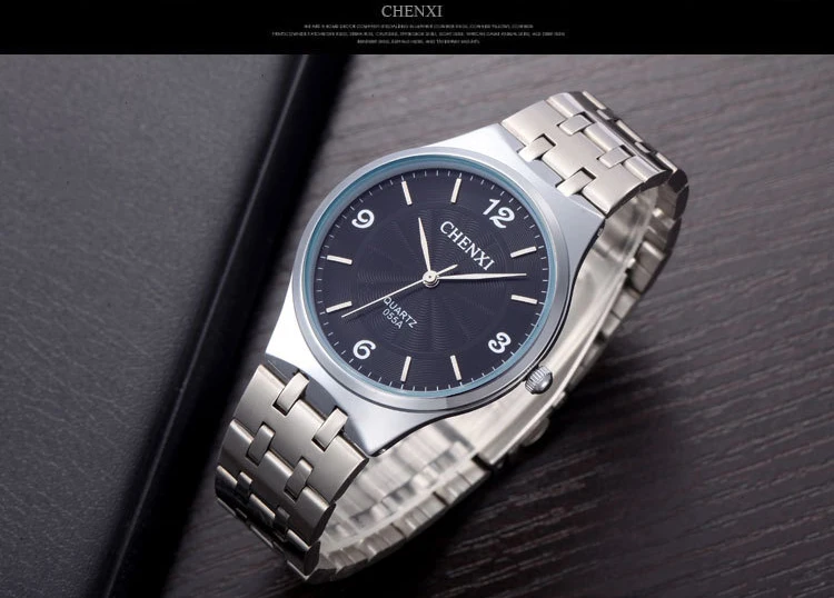 Часы наручные CHENXI мужские и женские кварцевые брендовые оригинальные люксовые