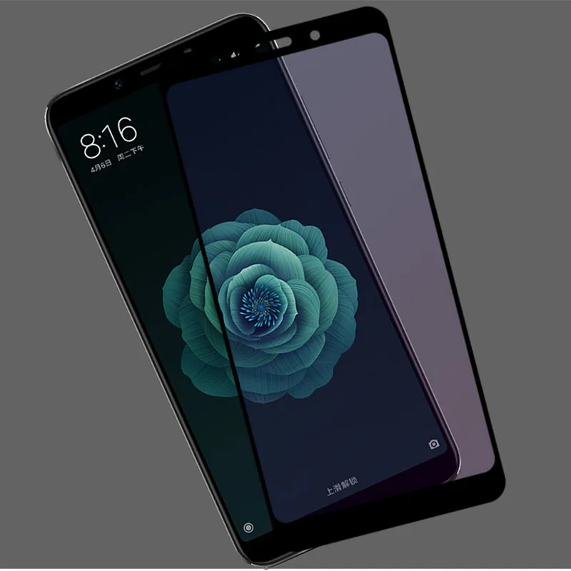 10 шт закалённое защитное стекло на xiomi xiaomi mi a2 6x защита экрана пленка стекла