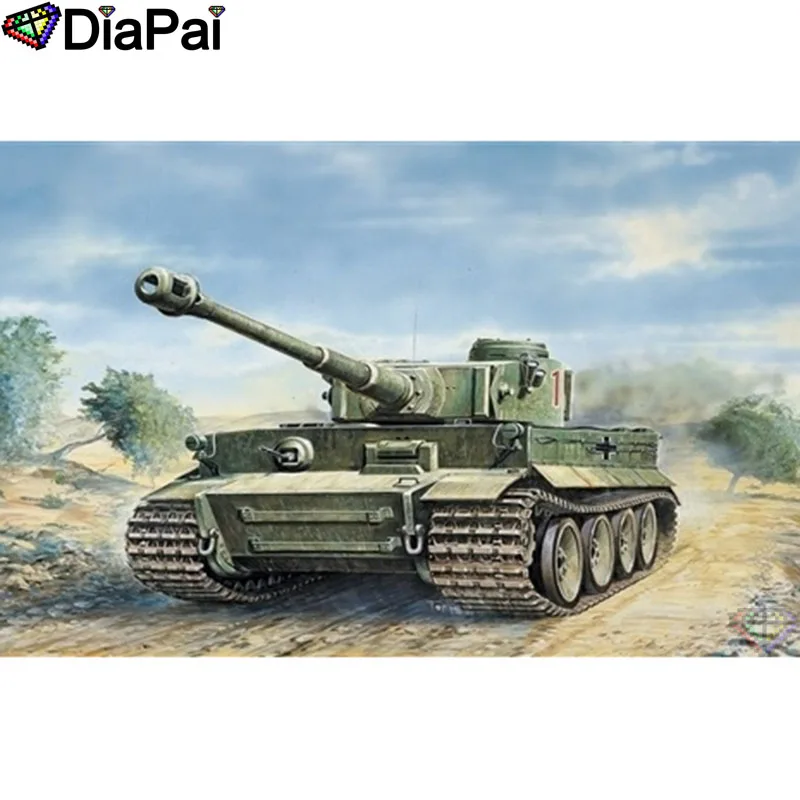 Алмазная живопись DIAPAI 5D DIY полностью квадратная/круглая дрель с алмазной