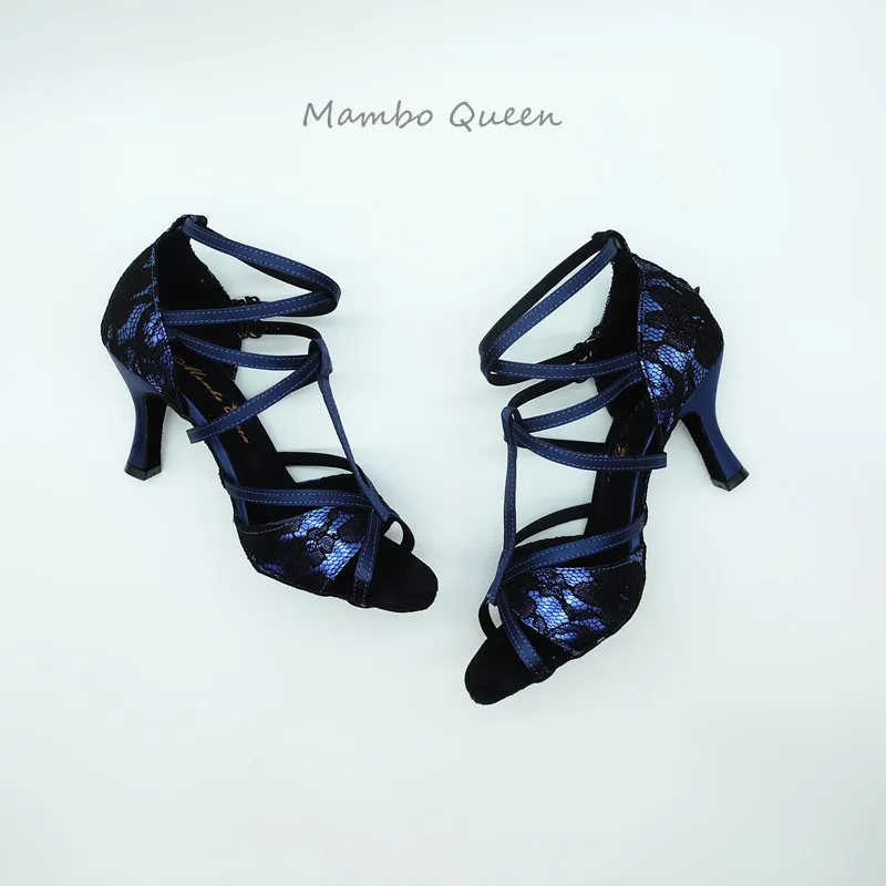 Туфли для танцев сальса профессиональные женские туфли бальных кружевные