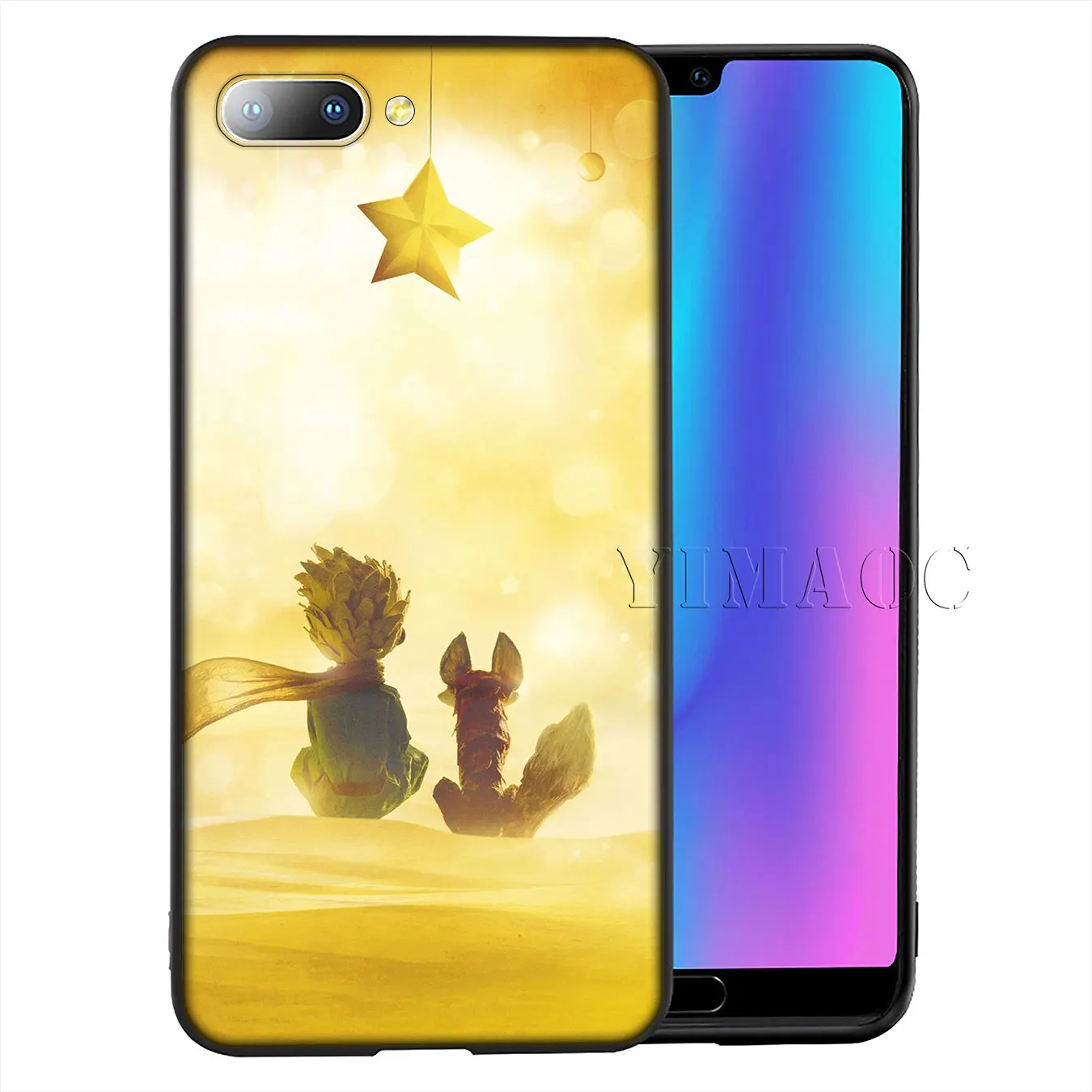 Мягкий силиконовый чехол YIMAOC The Little Prince для Huawei P30 P20 Pro P10 P9 Lite Mini 2017 2016 черный P Smart Z
