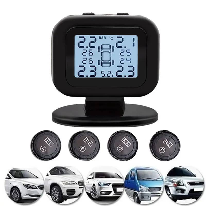 Датчик давления в шинах TPMS цифровой измеритель с низким энергопотреблением