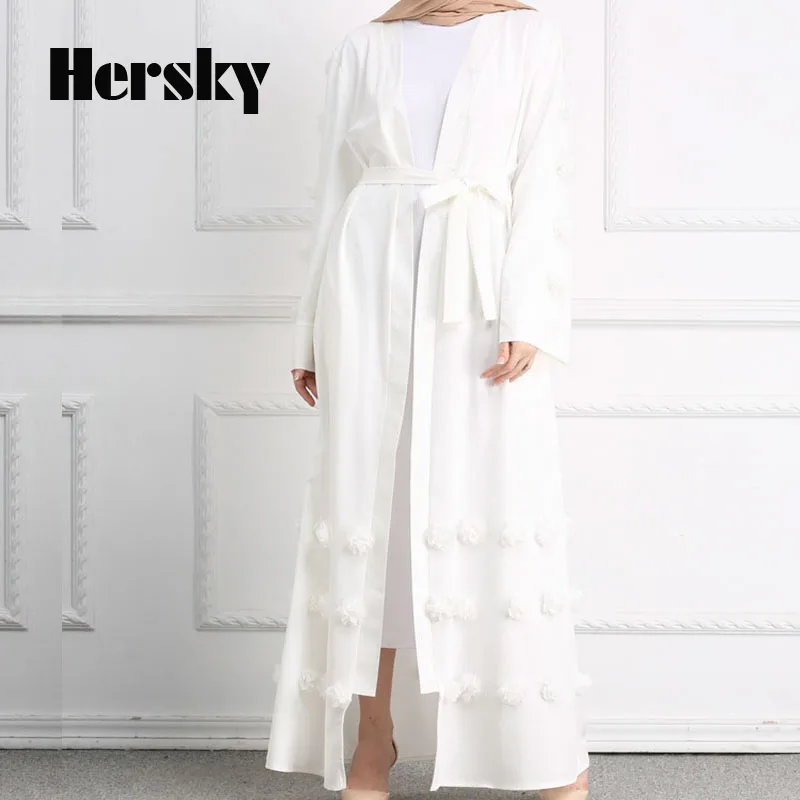 Взрослый Дубай открытый Абая для мусульман женщина Caftan платье исламский женщин