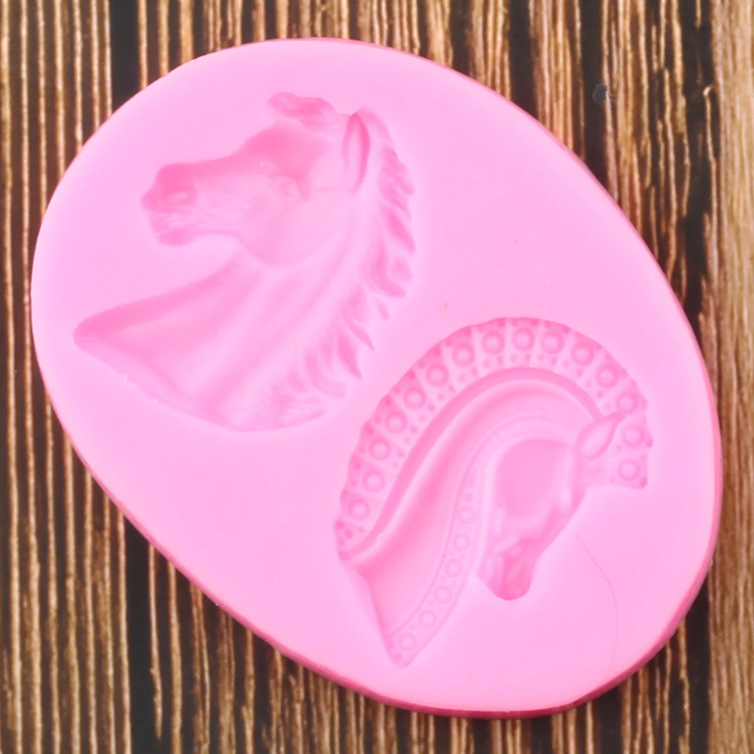 Силиконовая форма сделай сам в виде головы лошади инструменты для украшения