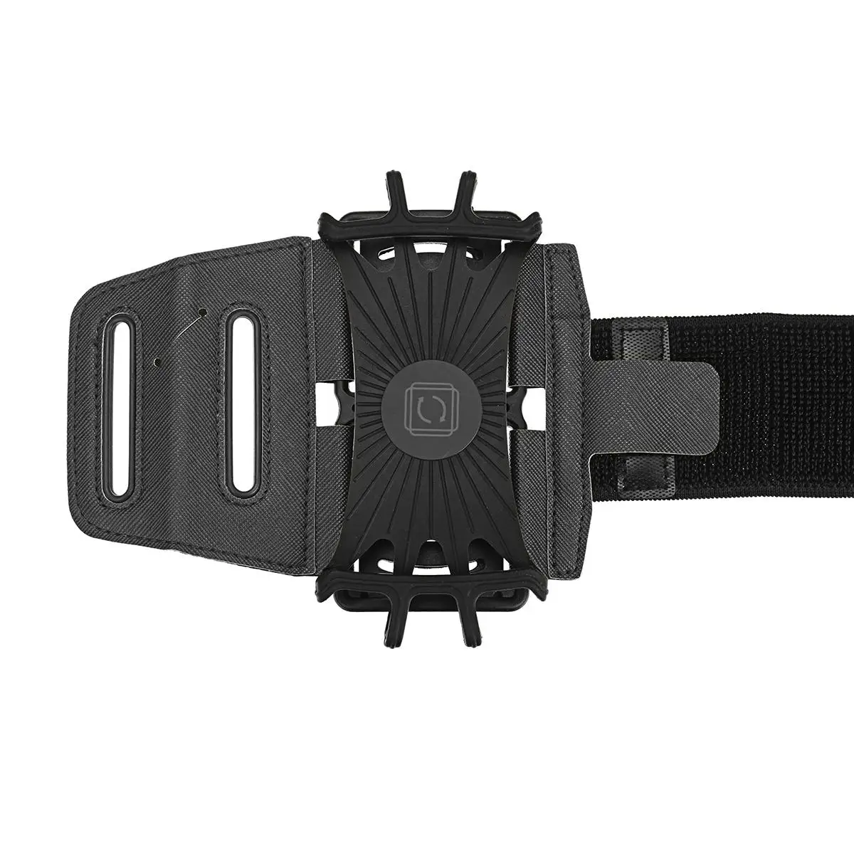 Universal Waterproof Phone Bag Case Running Sports Armband for iPhone Case Cover Holder Arm Band Wrist for 4-6 Inch Smartphone - Цвет: Черный