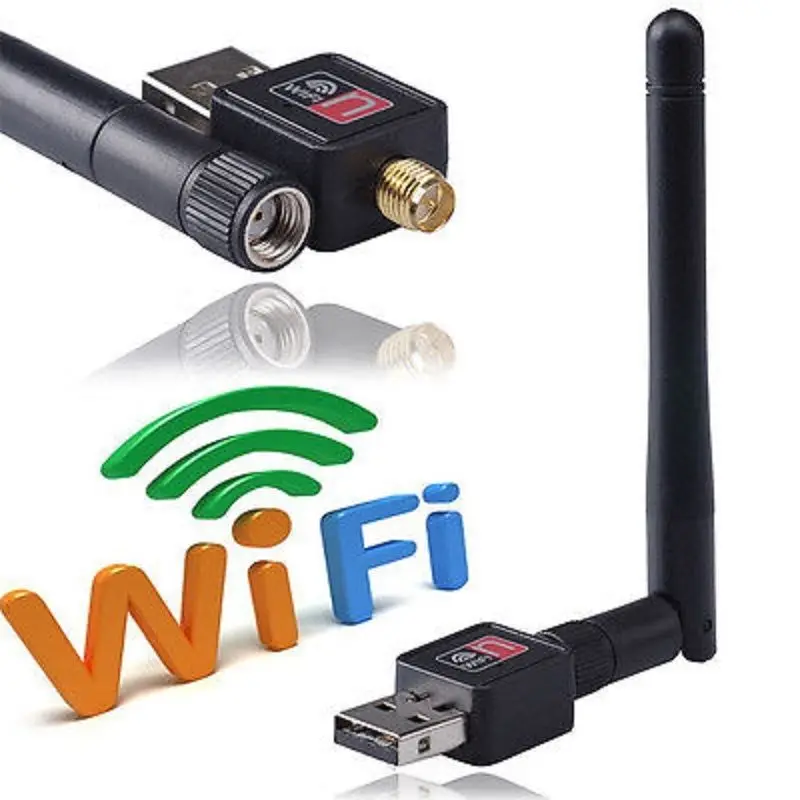 USB Wlan Wi Fi беспроводной адаптер для локальной сети 300 Мбит/с SMA + антенна N|usb wlan|wireless