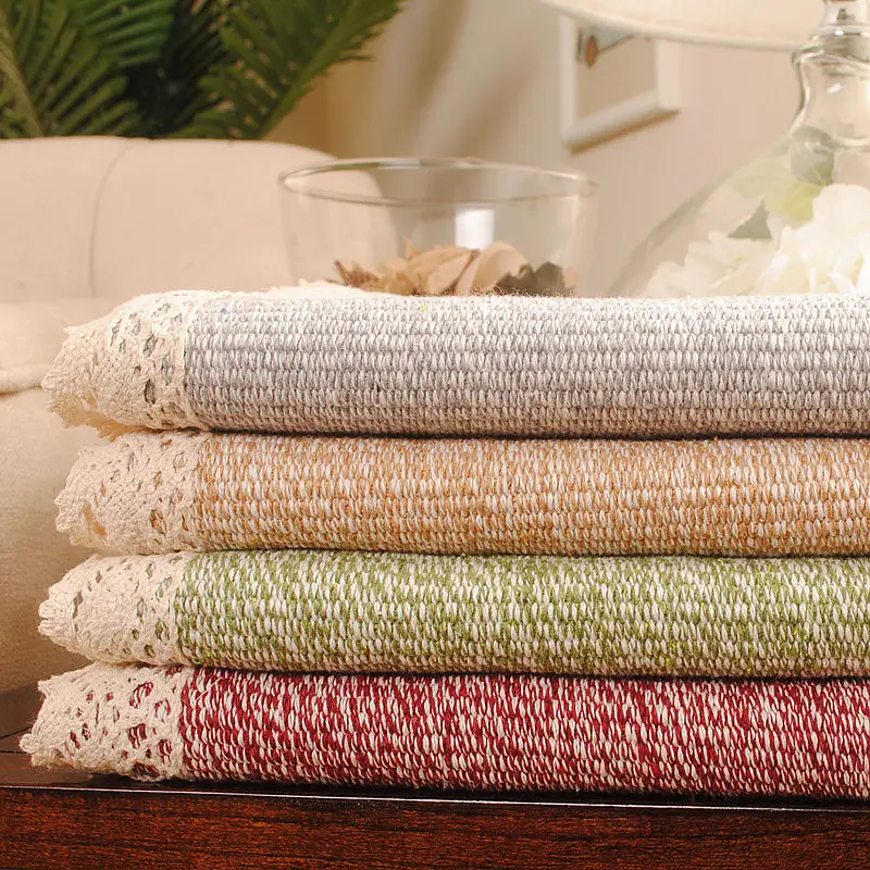 Новинка 2017 современный однотонный чехол для дивана трикотажное полотенце ручной