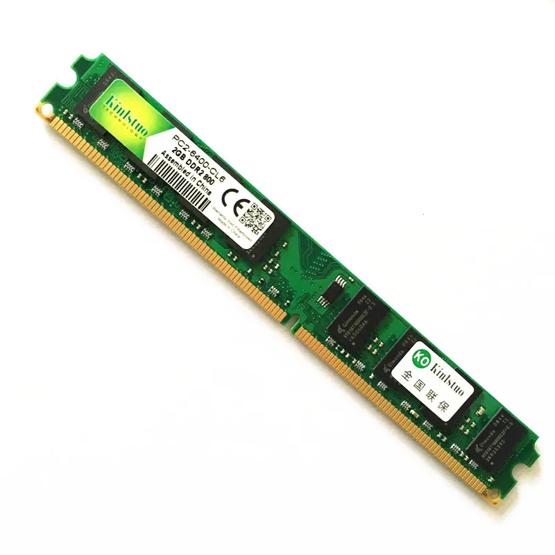 Kinlstuo Rams Новый DDR2 1 Гб 2 4 ГБ 800 МГц ПК 6400 память ddr2 667 для DIMM desktop 240pin Бесплатная