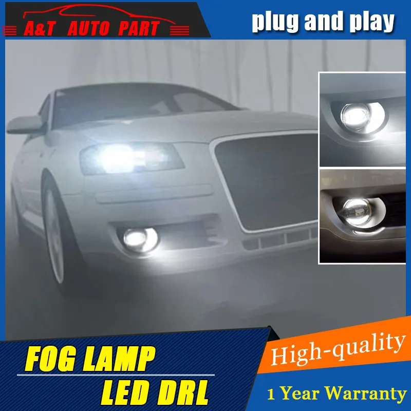 Стайлинга автомобилей Ангел глаз противотуманных фар для Ford светодиодный DRL