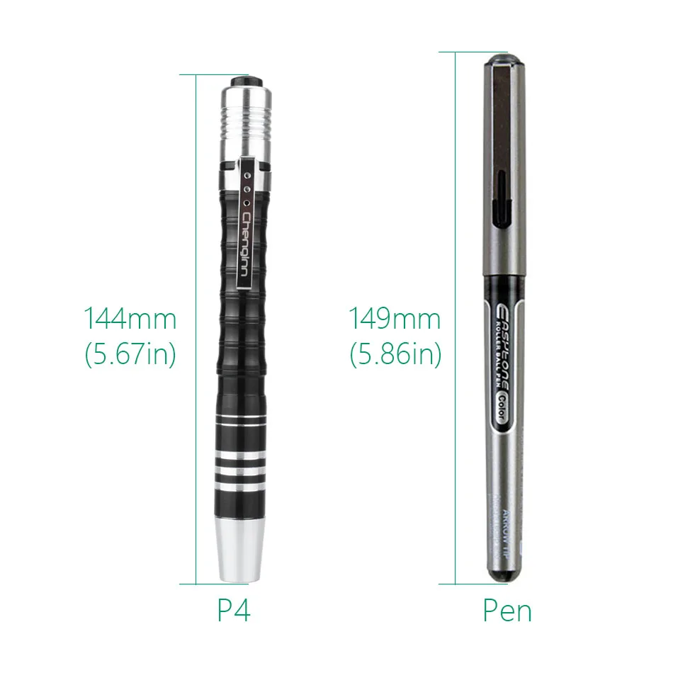 Мини Водонепроницаемый Портативный светодиодный фонарик карман руку Pen Torch Light