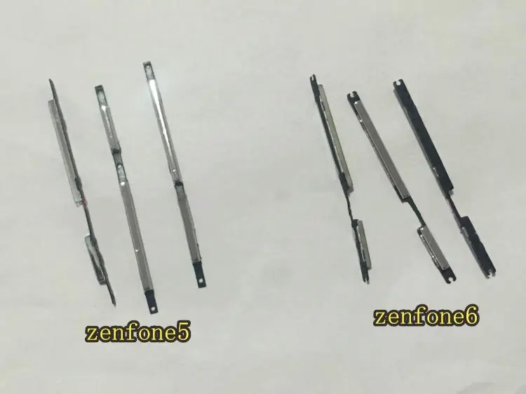 

Ymitn Original housing new silver volume + power boot button for Asus zenfone 5 T00F T00J zenfone 6 T00G back replacement parts