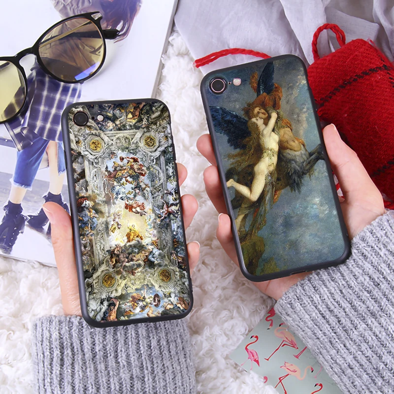 Дворец Версаля чехол для телефона iPhone 6 6s 7 8 Plus X XR XS Max Европейский дворец