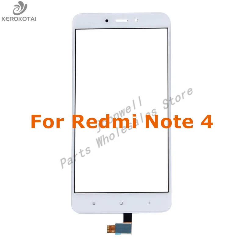 Для Xiaomi Redmi Note 4 глобальная версия Snapdragon 625 MTK Hongmi Сенсорная панель стеклянная