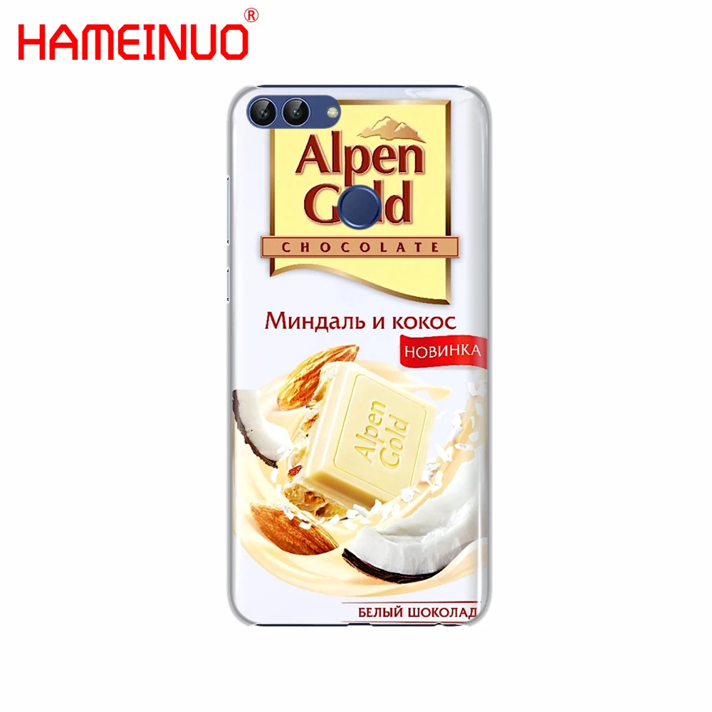 HAMEINUO alenka bar wonka чехол для сотового телефона с шоколадной надписью nutella huawei Honor 7C Y5