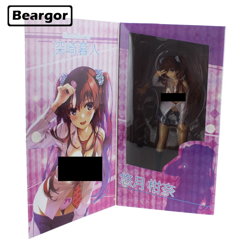 Бесплатная доставка сексуальный 10 &quotSkyTube NIC Creator Kanna Yuzuki Kurehito Misaki коробка 26 см ПВХ
