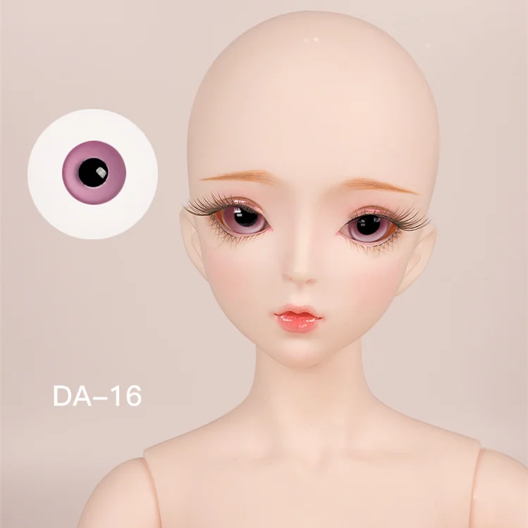 DA-16 Fortune Days 1/3 BJD SD кукла 14 мм цветные стеклянные глаза reborn девушки глаза высокое качество аксессуары игрушки - Цвет: DA-16