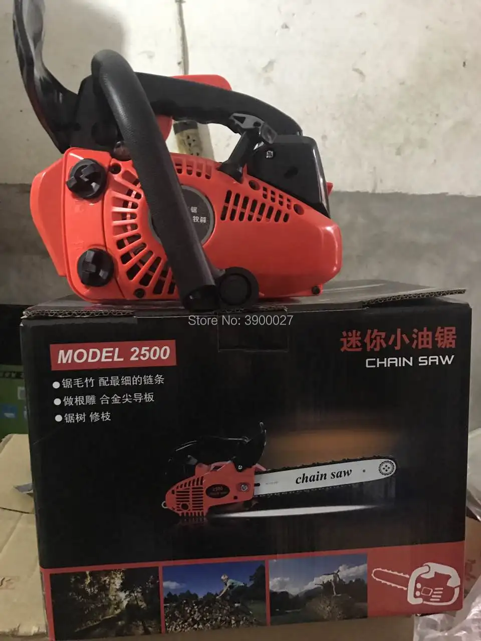 Мини-бензопила 25cc бензин chainaw 2500 бензиновая бензопилу с Лучшая цена Бесплатная