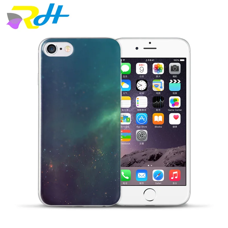 Чехол для телефона Etui Night Star Series чехол iPhone 5 5S SE 7 6 6s 8 Plus X Xr Xs Max Starry Sky мягкий из