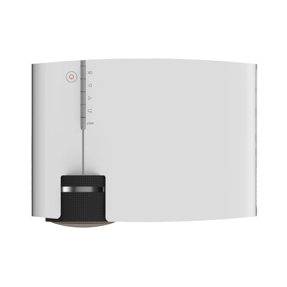Светодиодный мини проектор AAO YG410 для смартфонов мультимедийный Miraplug Mirawire Airplay